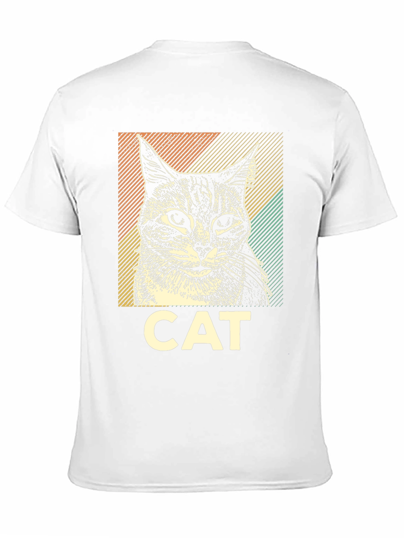 Cool Cat Graphic T-Shirt - Unisex Black Tee