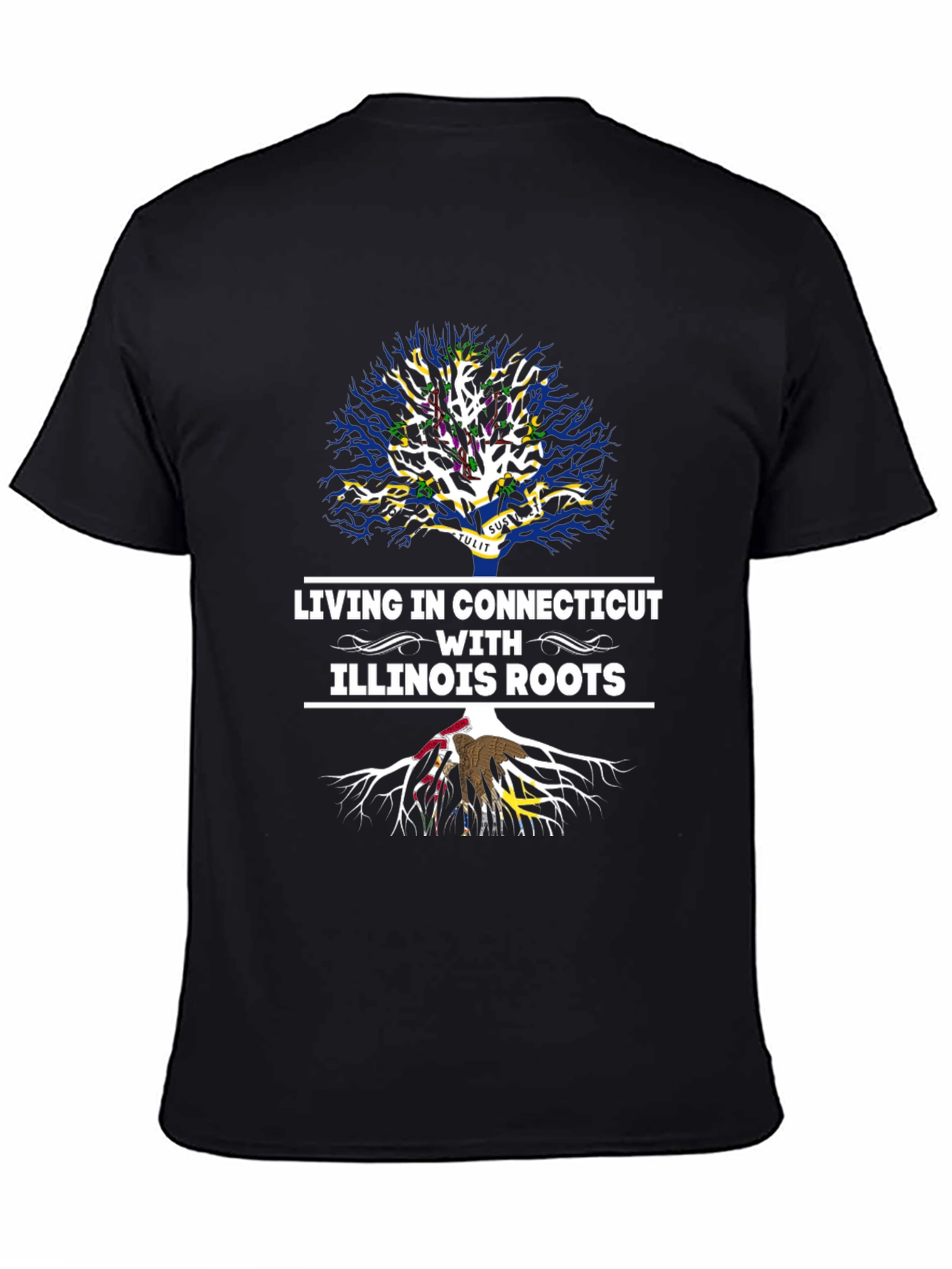 Connecticut Roots Mens T-Shirt