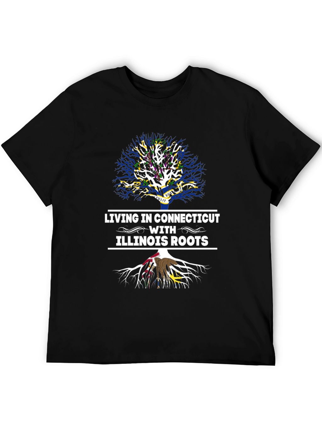 Connecticut Roots Mens T-Shirt