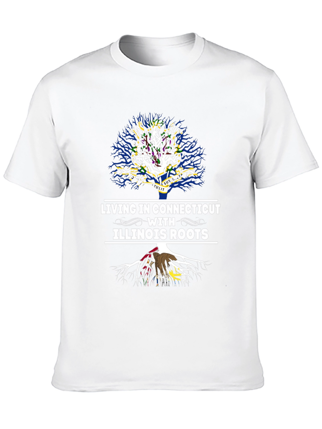 Connecticut Roots Mens T-Shirt
