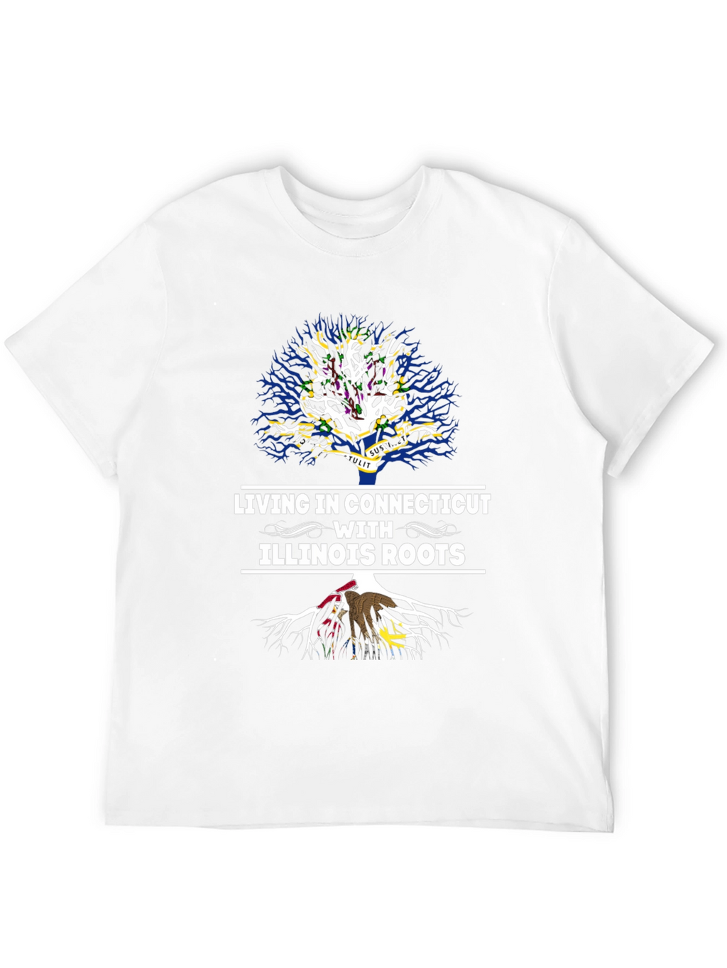 Connecticut Roots Mens T-Shirt