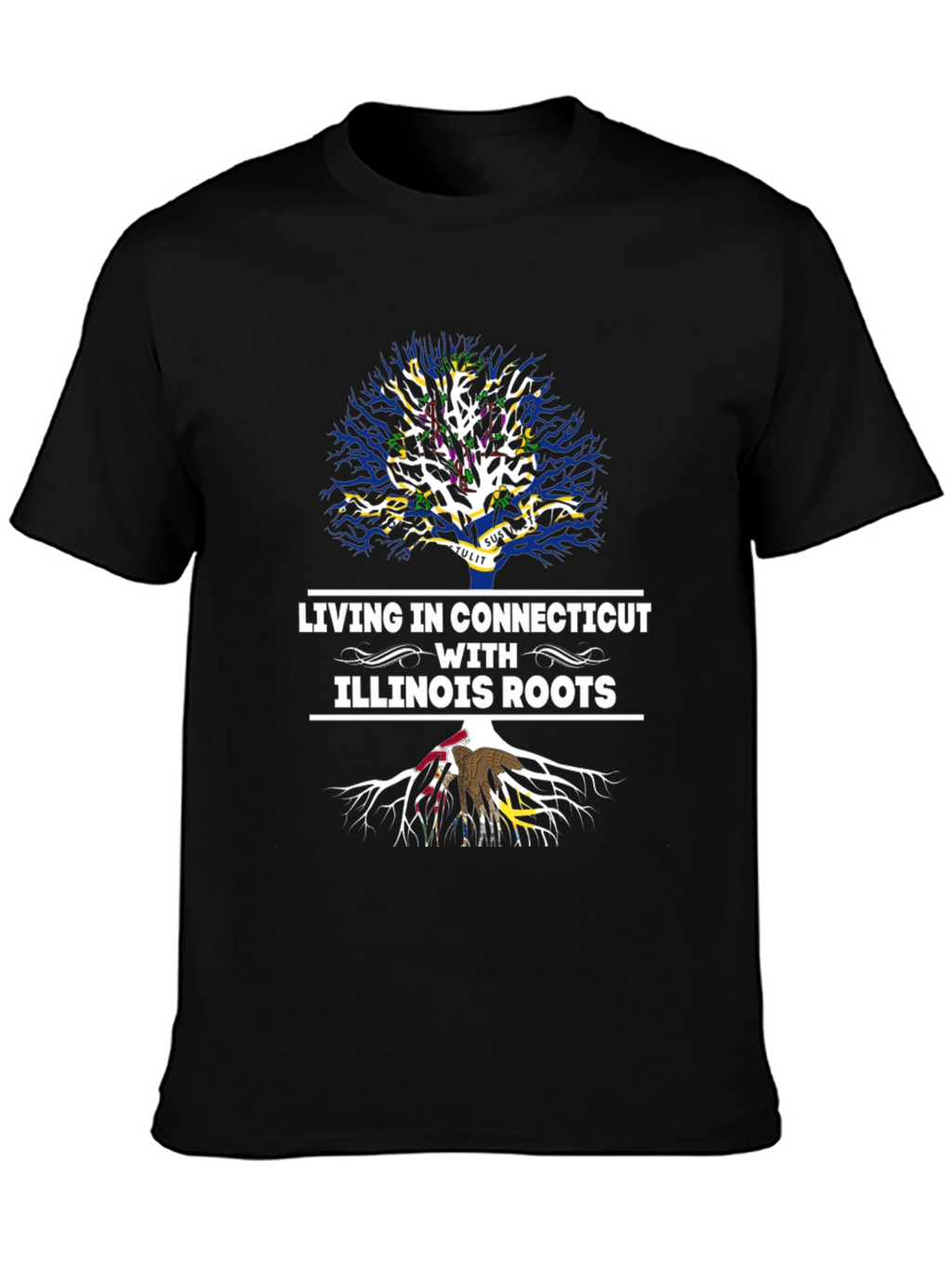 Connecticut Roots Mens T-Shirt