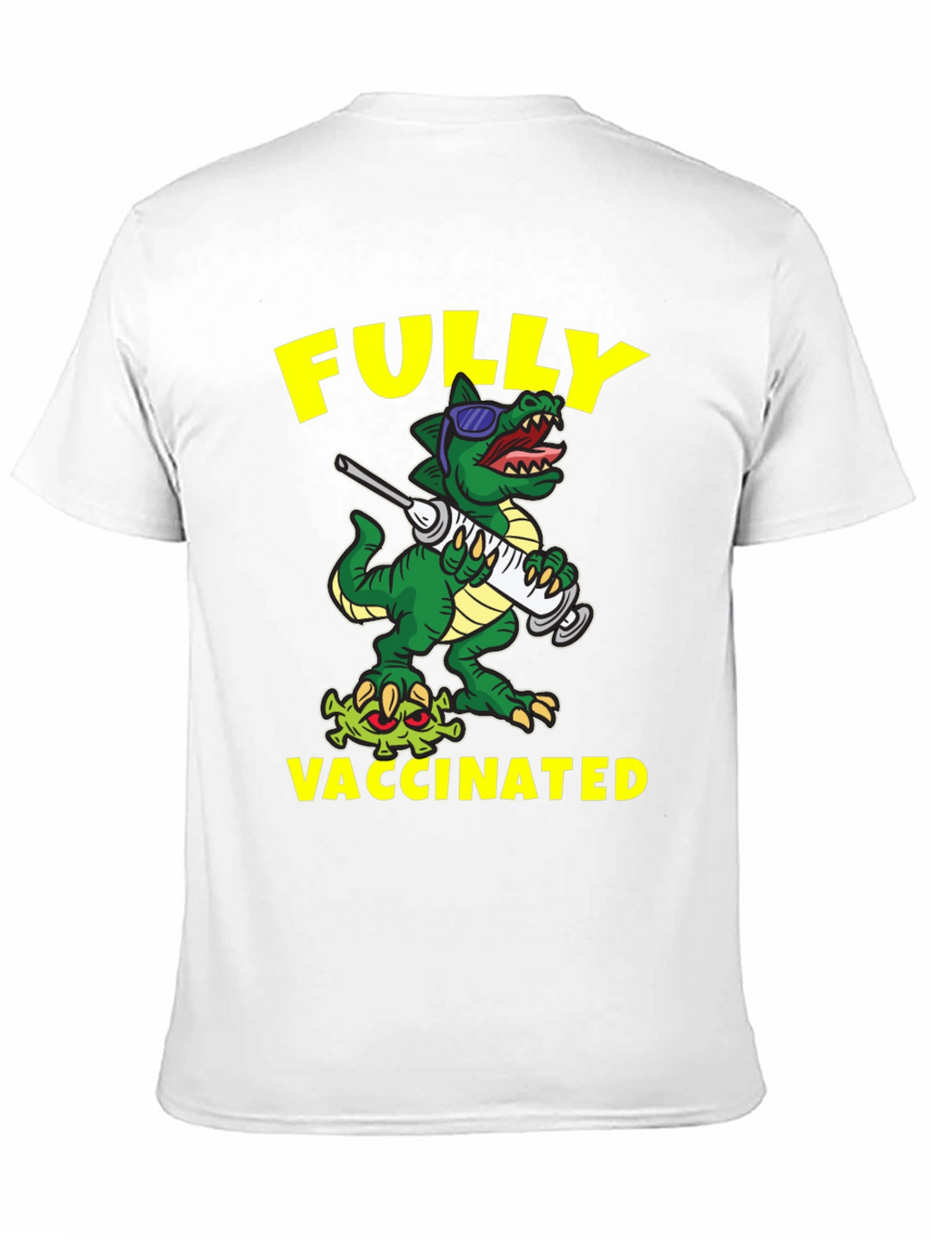Fully Vaccinated Dinosaur T-Shirt