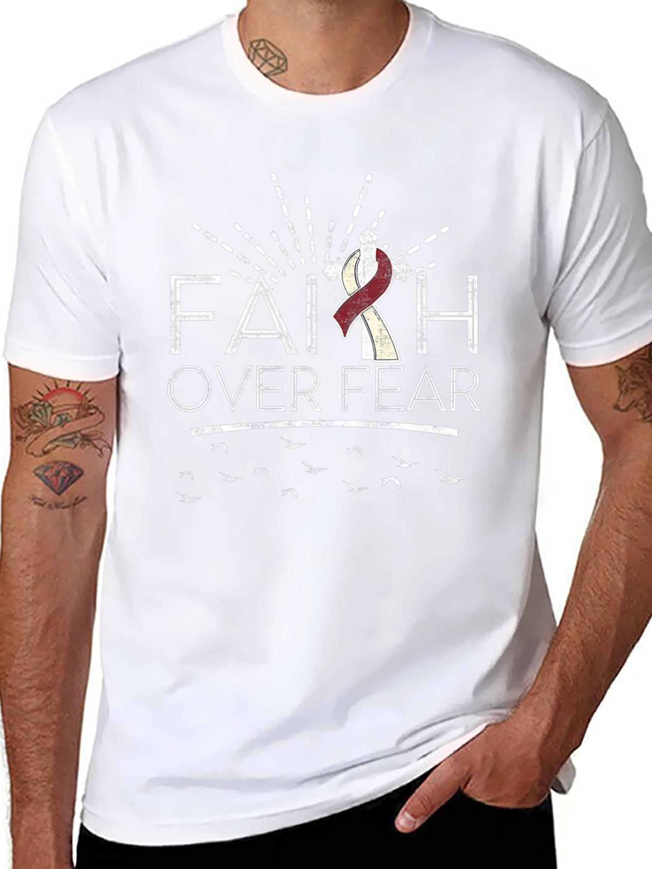 Faith Over Fear Graphic Tee