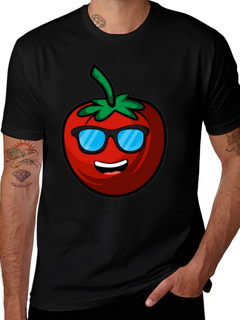 Cool Tomato Graphic T-Shirt