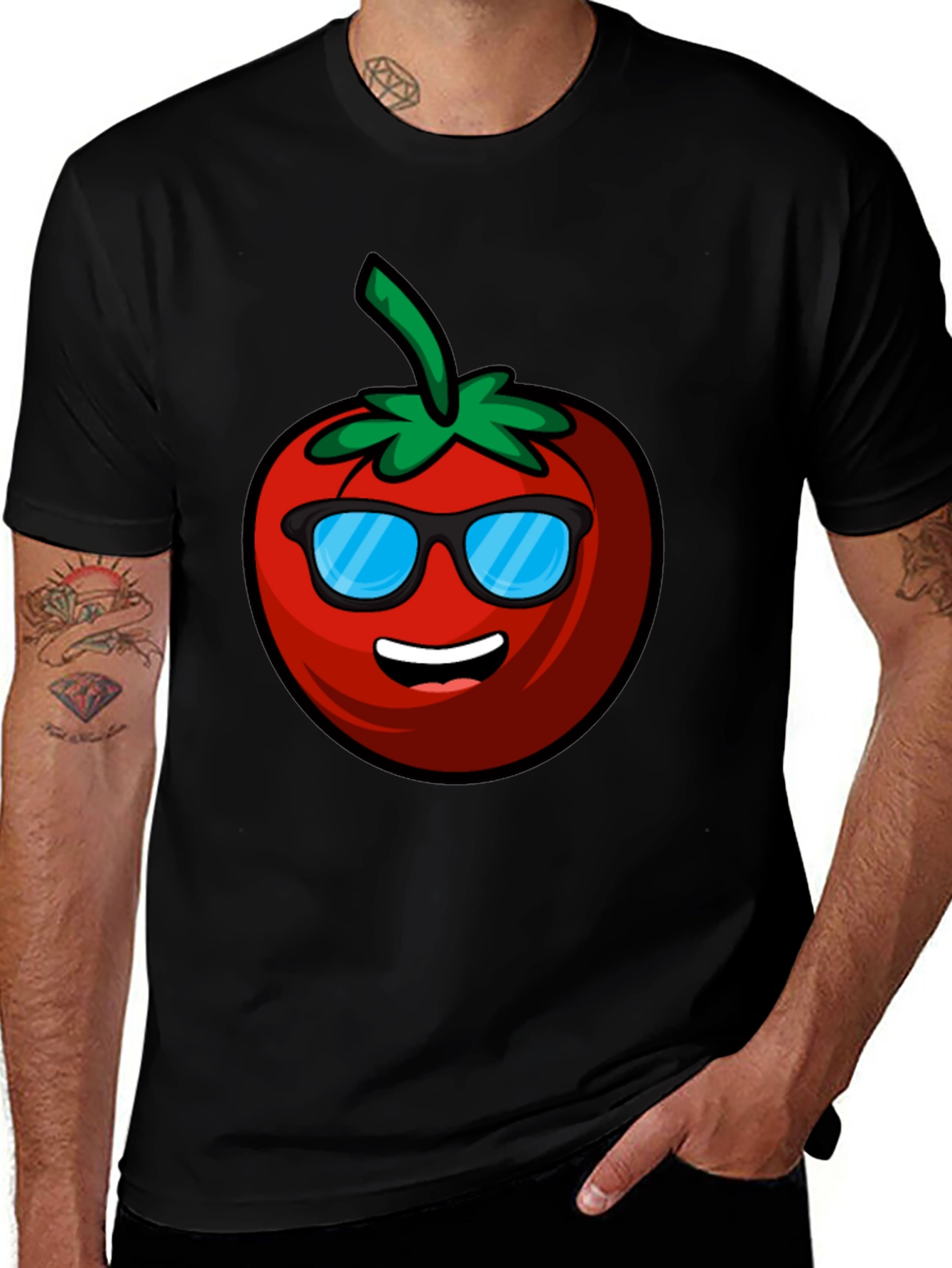 Cool Tomato Graphic T-Shirt
