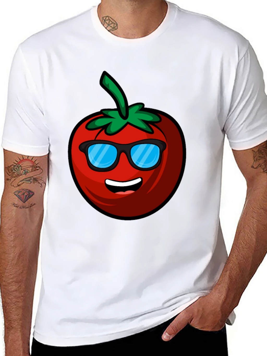 Cool Tomato Graphic T-Shirt