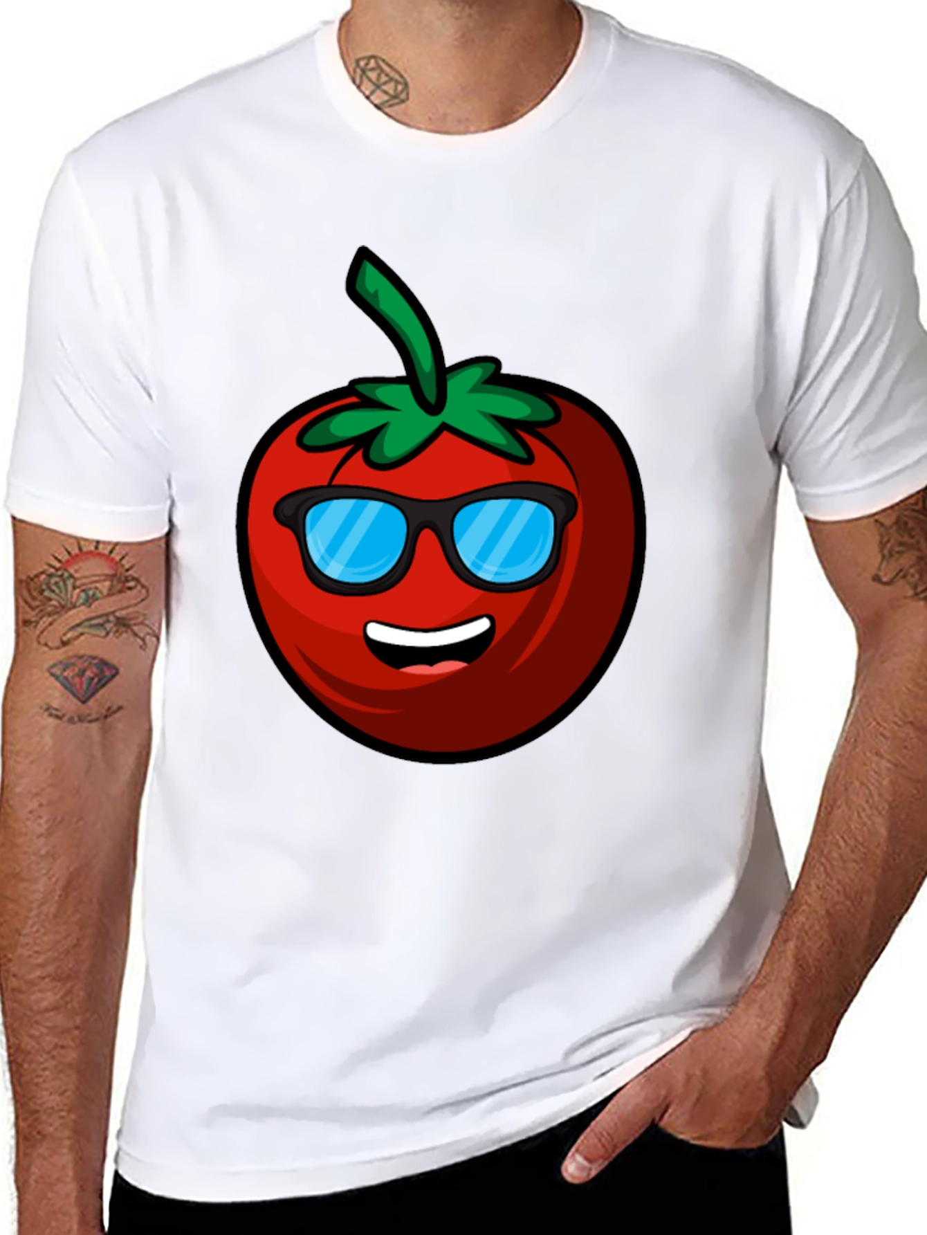 Cool Tomato Graphic T-Shirt