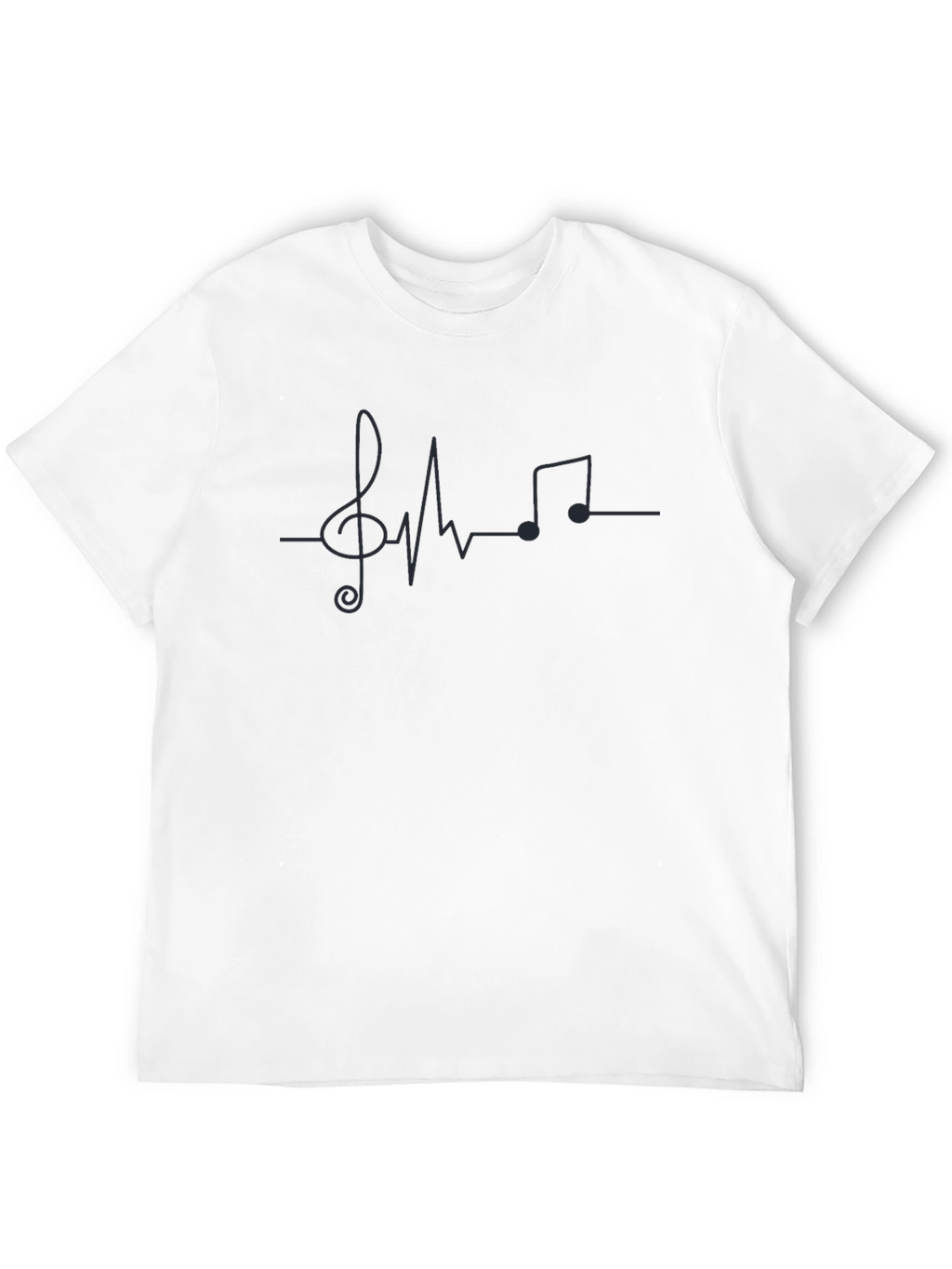 Music Heartbeat T-Shirt - Stylish & Unique!