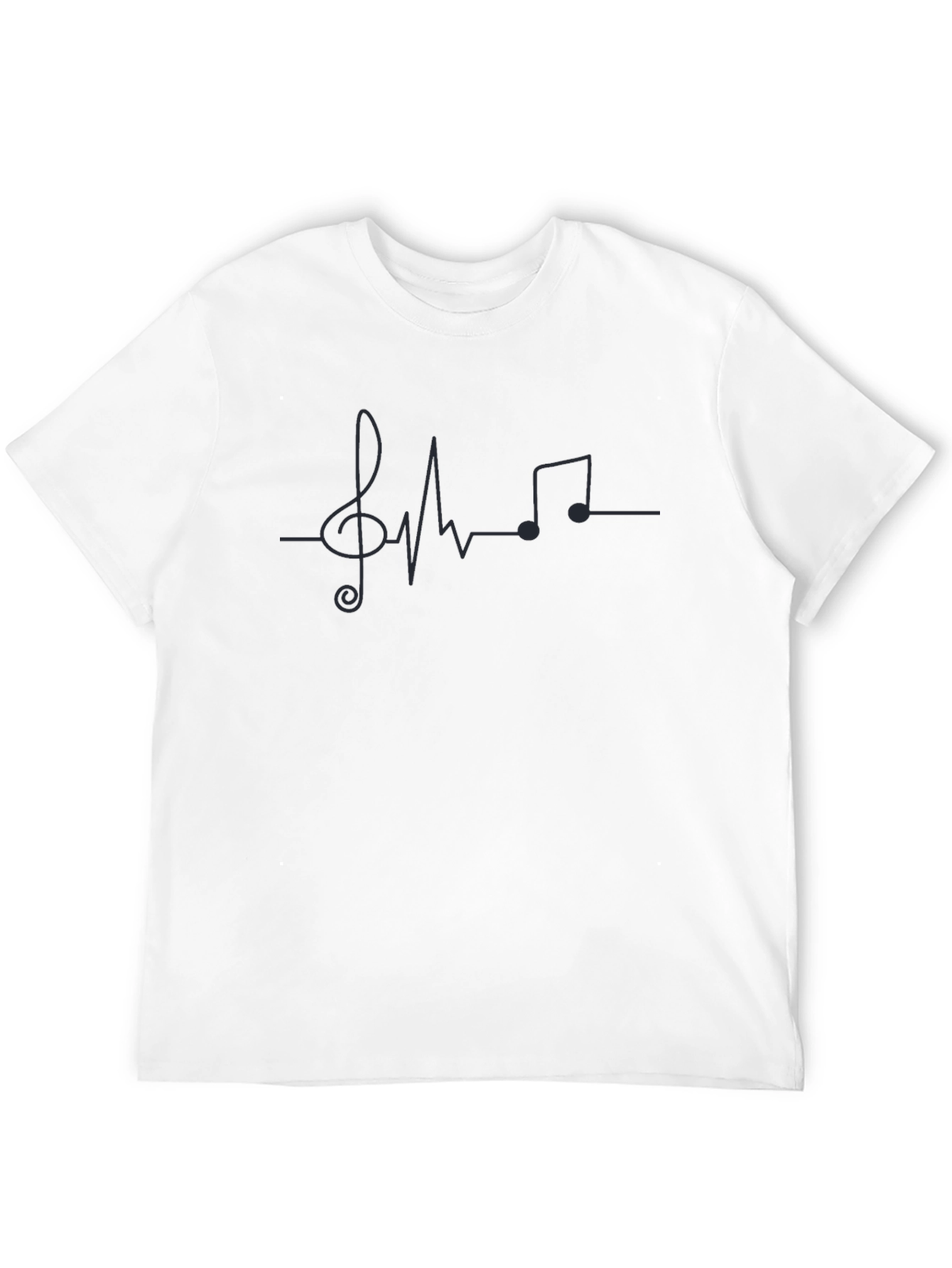 Music Heartbeat T-Shirt - Stylish & Unique!