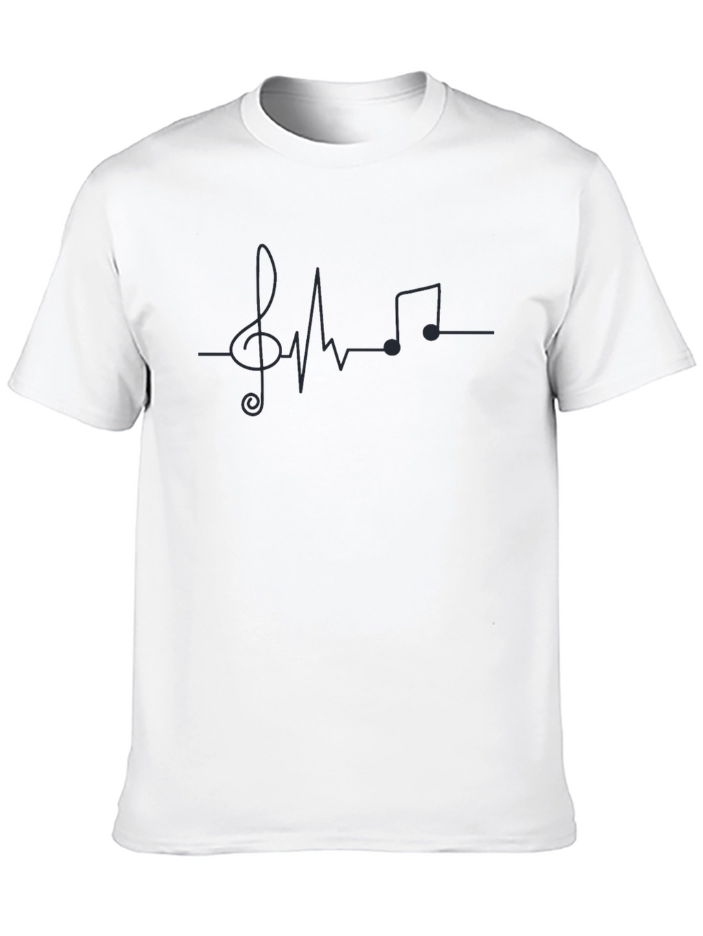 Music Heartbeat T-Shirt - Stylish & Unique!