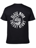 Black Moon Rises T-Shirt - Friday Night Graphic Tee