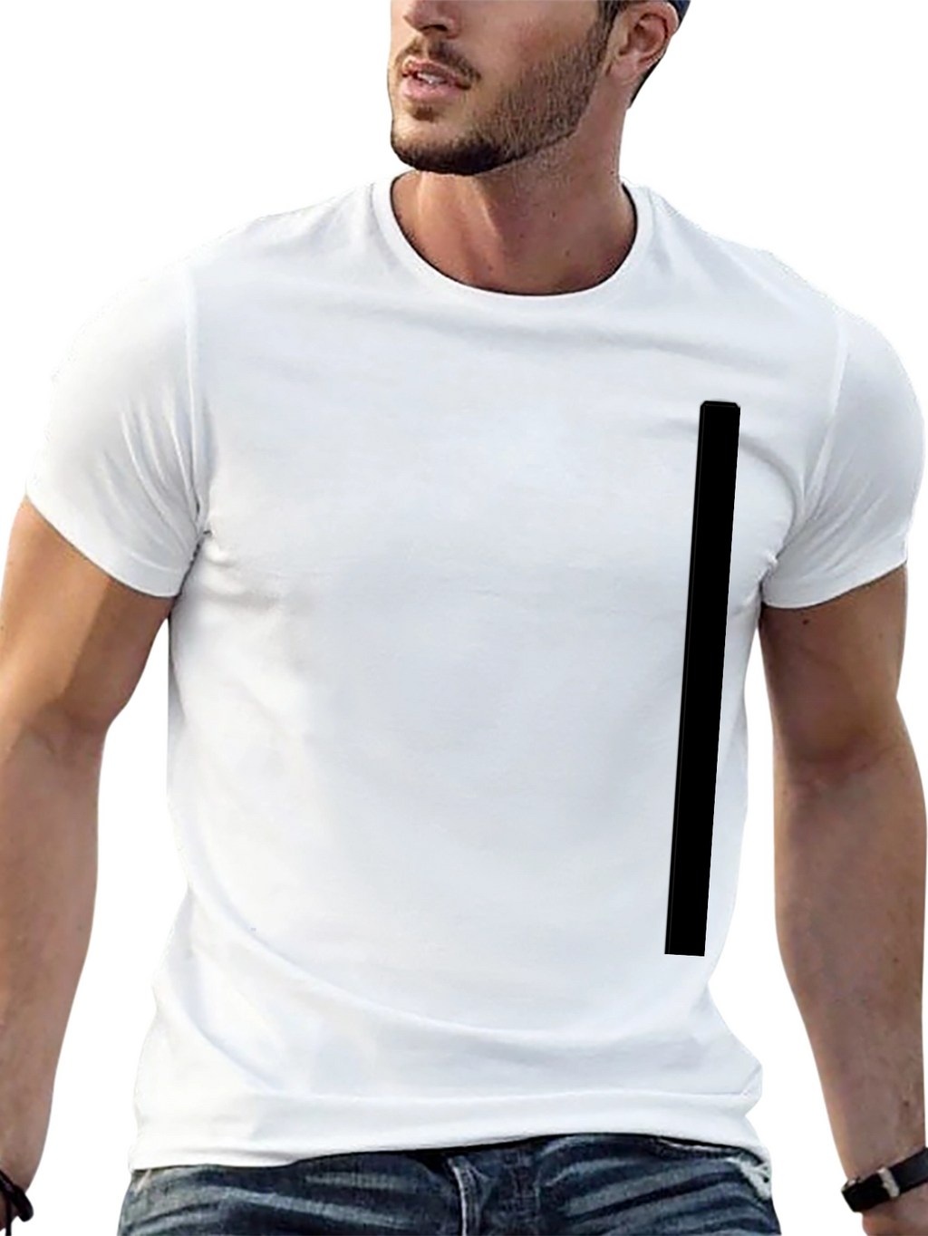 Classic Black Crew Neck T-Shirt