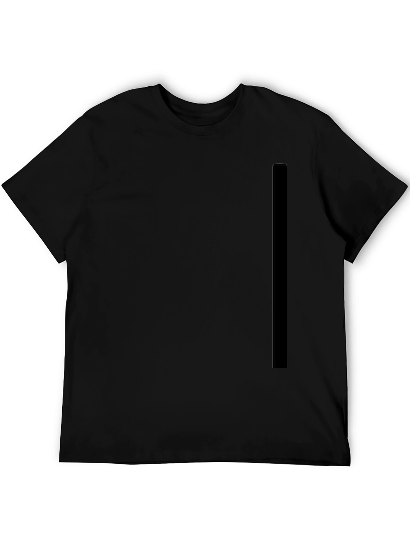 Classic Black Crew Neck T-Shirt