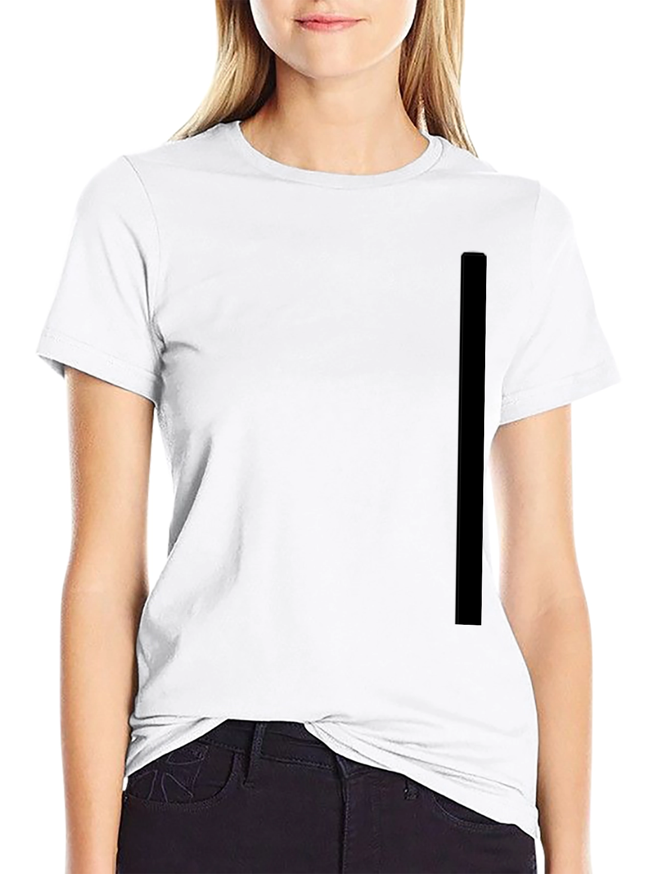Classic Black Crew Neck T-Shirt