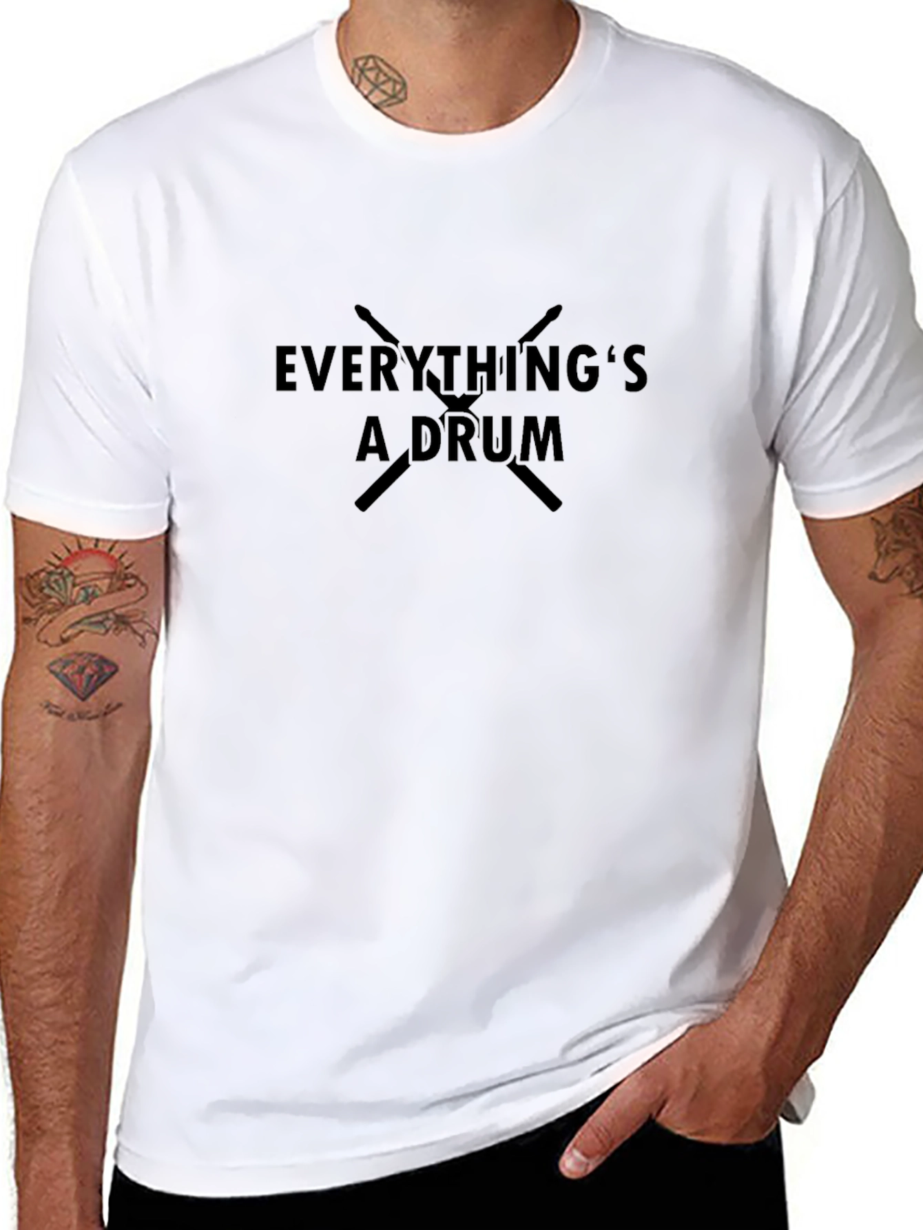 Everythings a Drum Graphic Tee