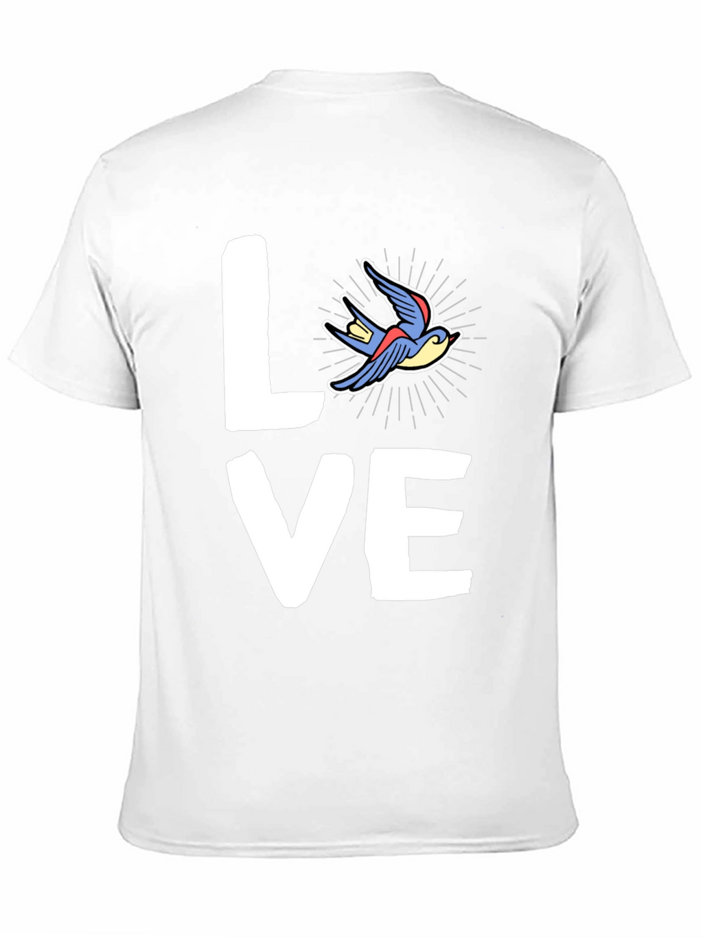 Love Bird Graphic Tee - Casual Style