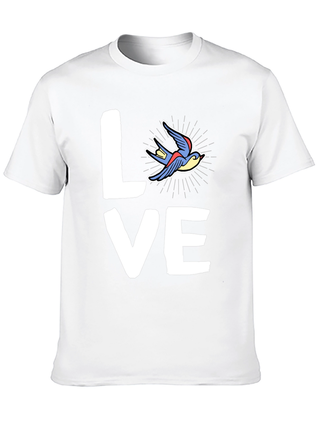 Love Bird Graphic Tee - Casual Style