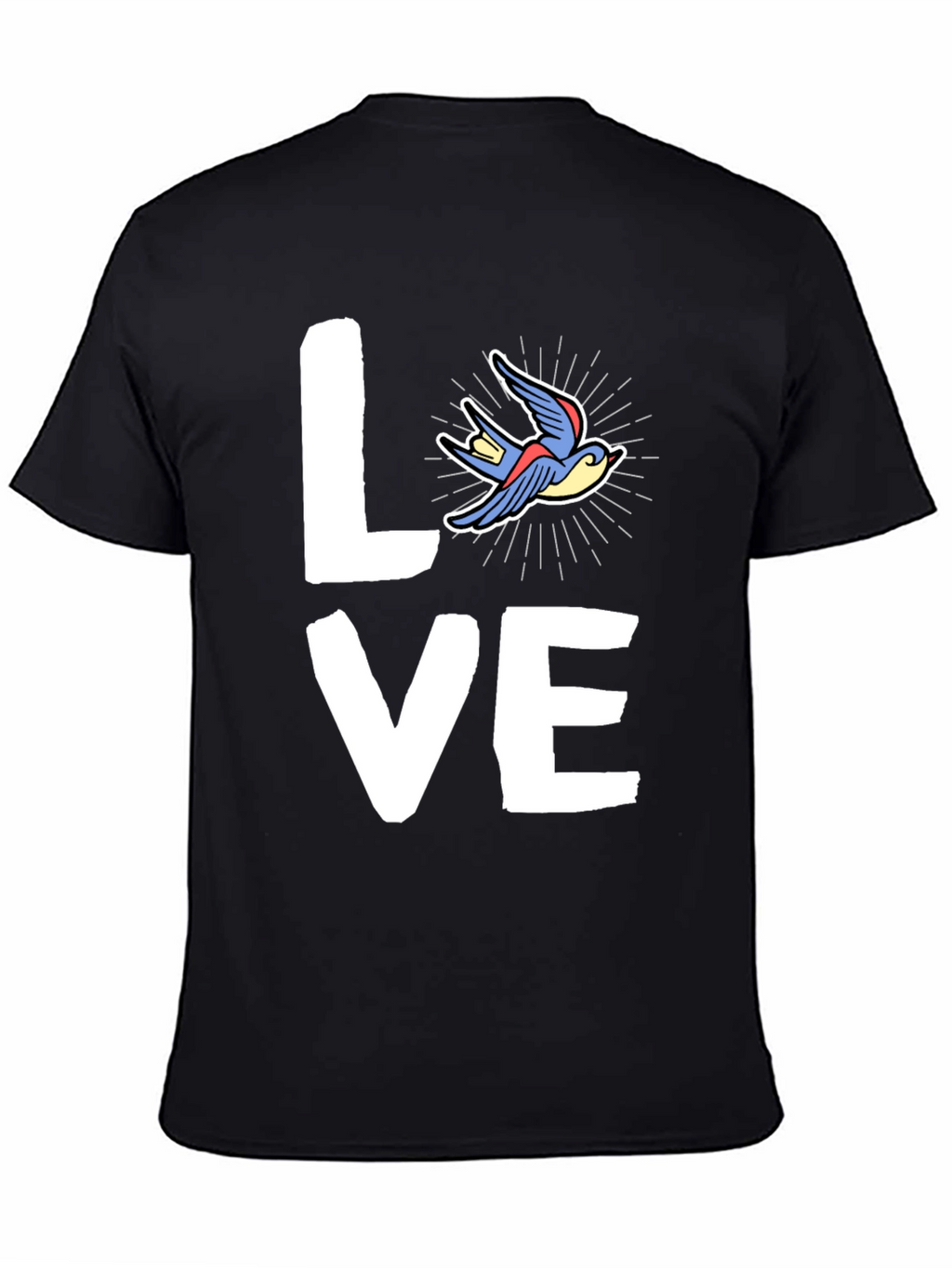 Love Bird Graphic Tee - Casual Style