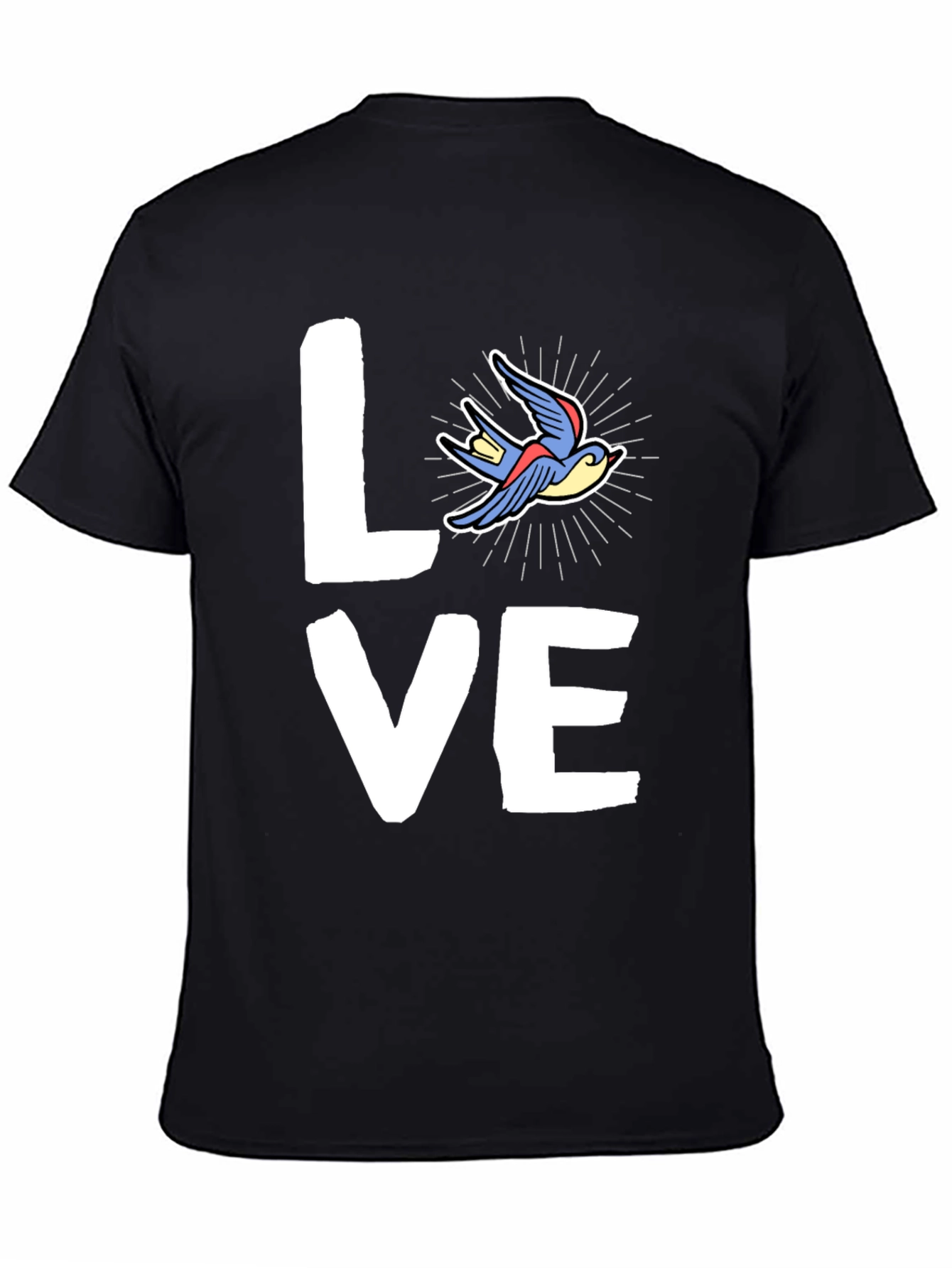 Love Bird Graphic Tee - Casual Style