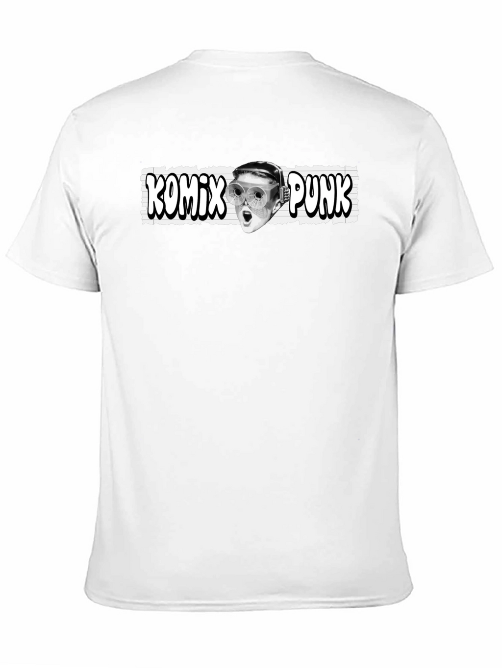 Komix Punk Graphic Tee - Black