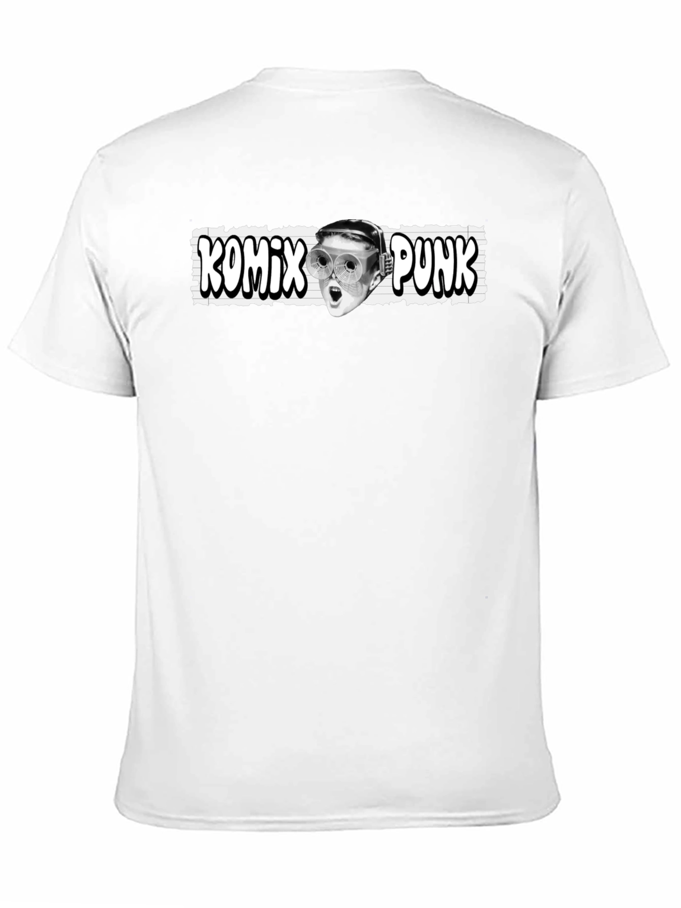 Komix Punk Graphic Tee - Black