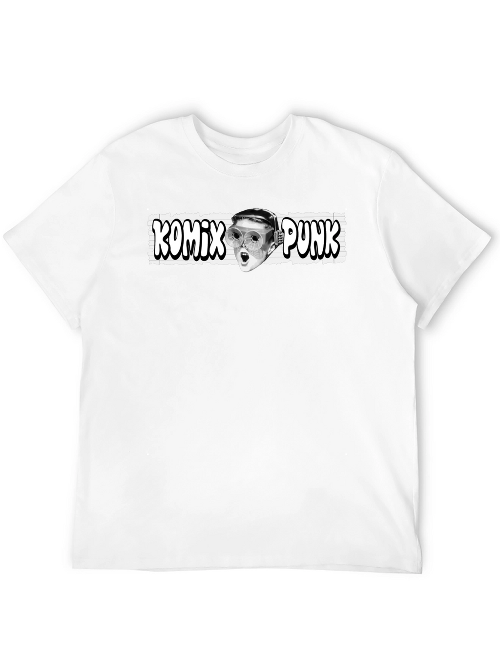 Komix Punk Graphic Tee - Black