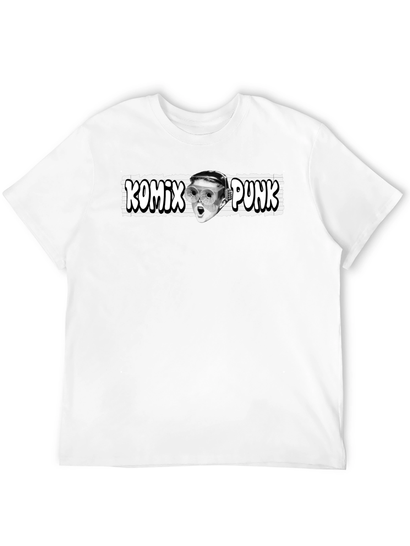 Komix Punk Graphic Tee - Black