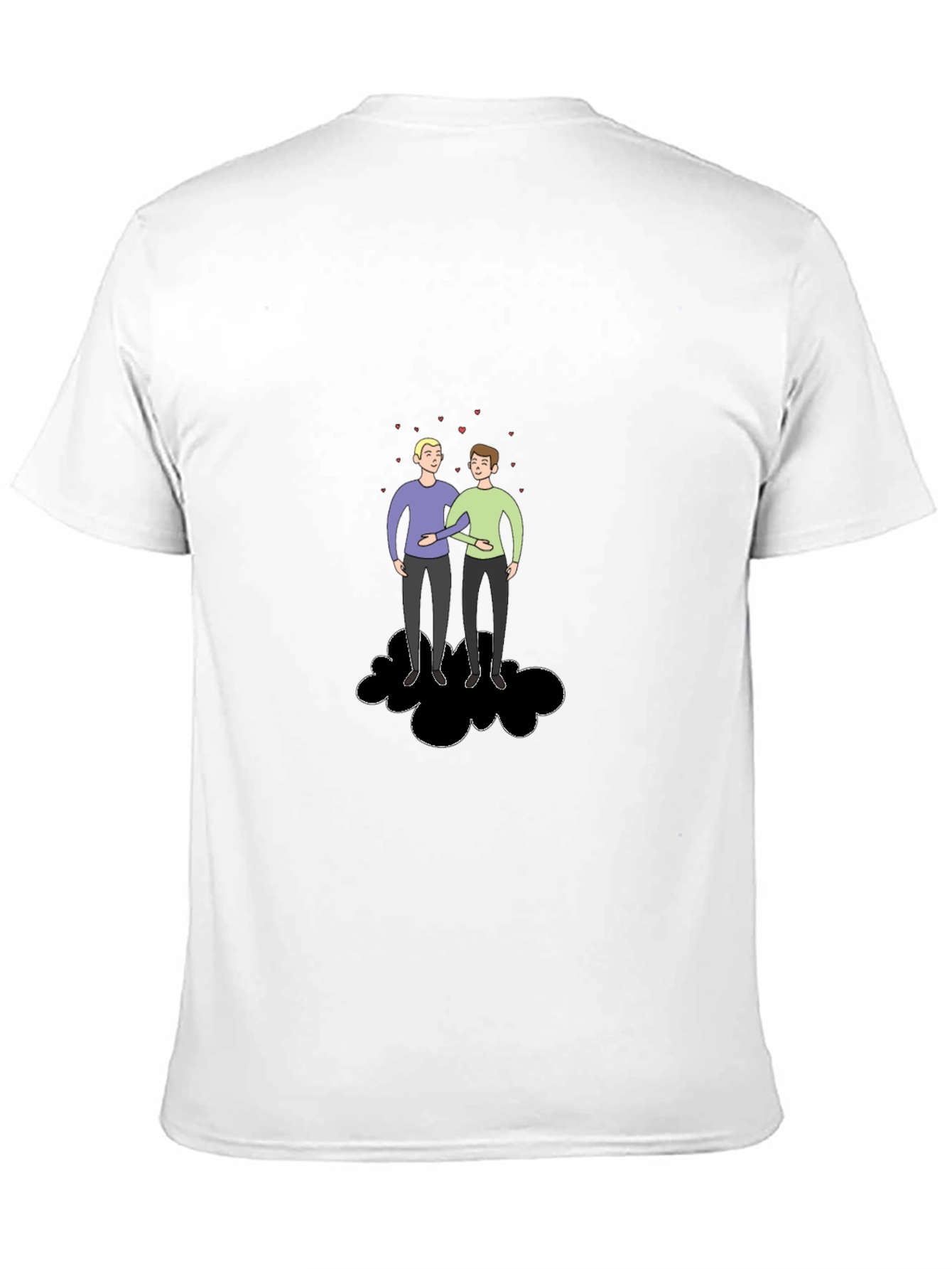 Couple on Cloud T-Shirt - Soft Cotton Tee