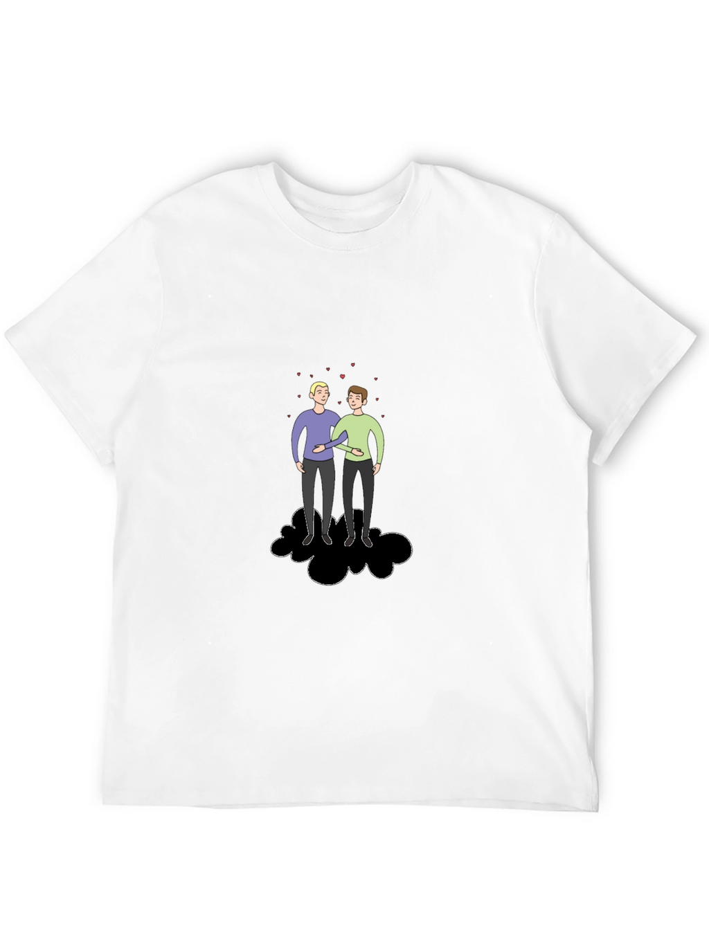 Couple on Cloud T-Shirt - Soft Cotton Tee