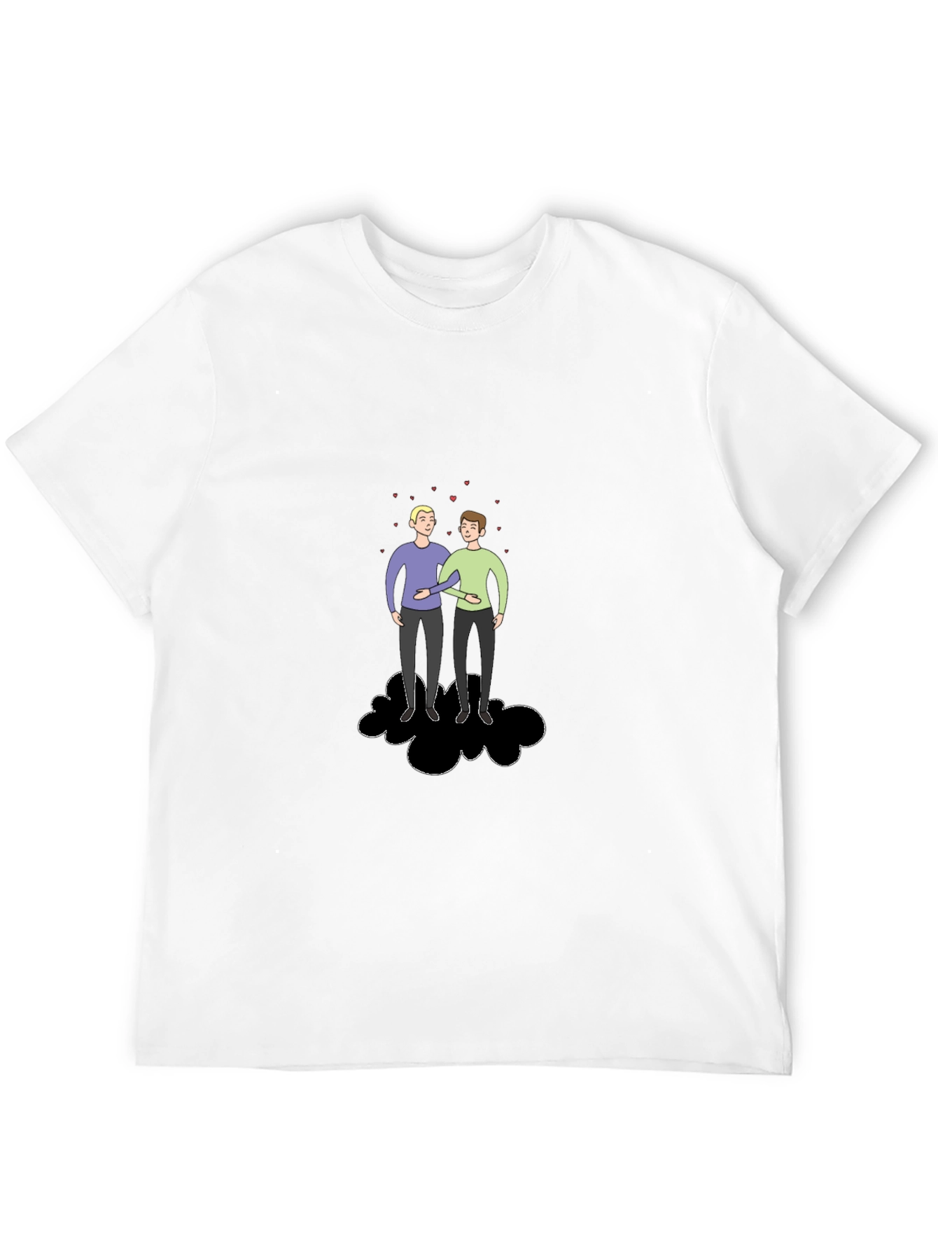 Couple on Cloud T-Shirt - Soft Cotton Tee