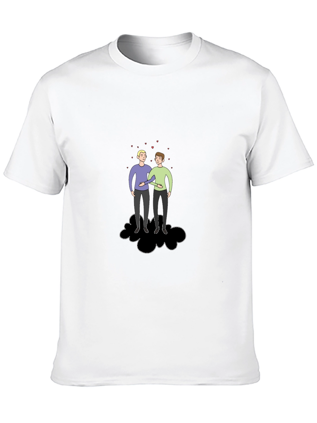 Couple on Cloud T-Shirt - Soft Cotton Tee