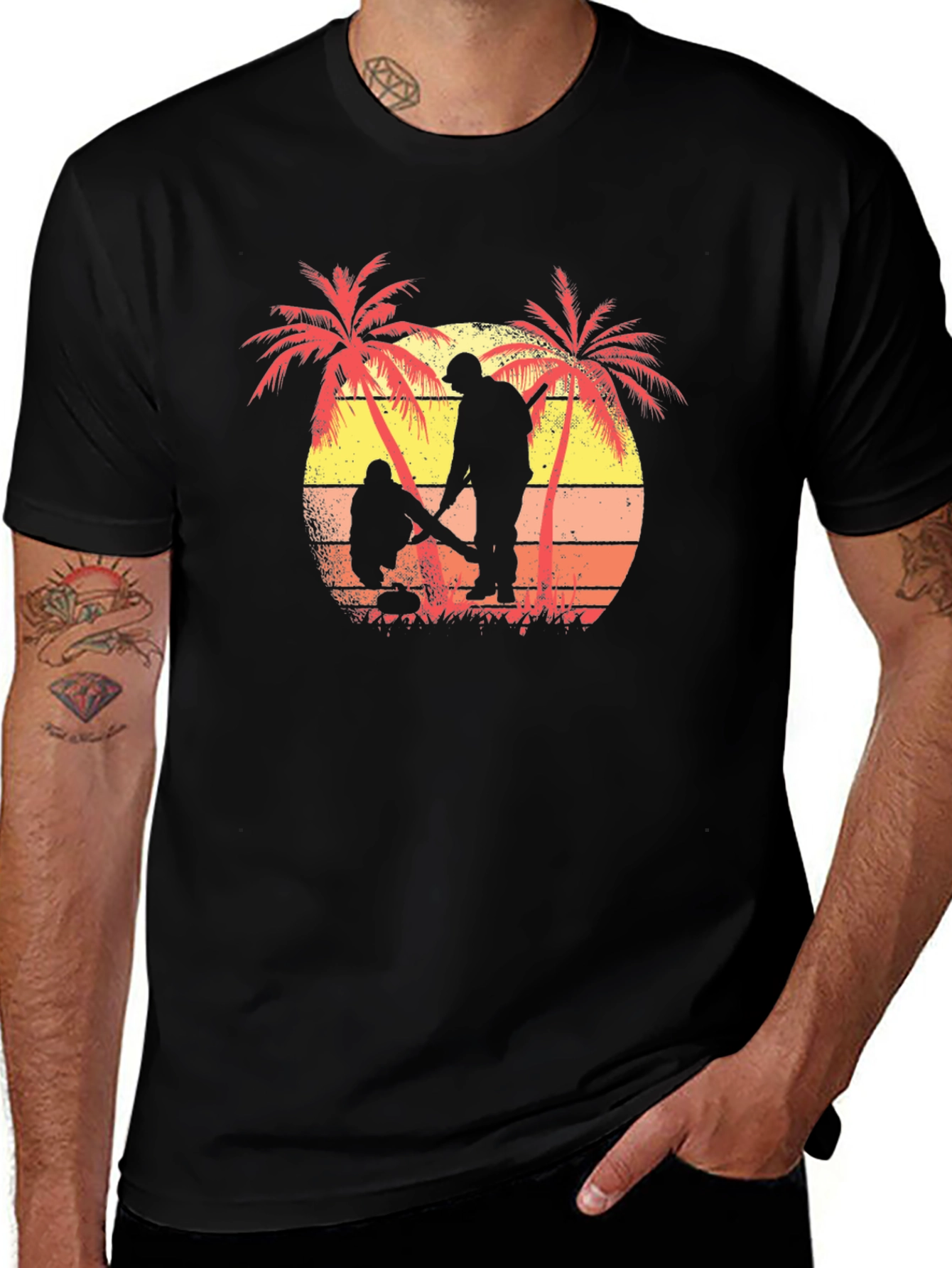 Beach Metal Detecting T-Shirt