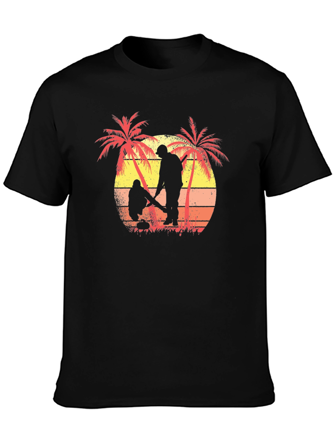 Beach Metal Detecting T-Shirt