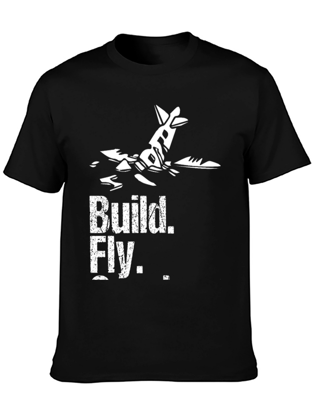 Build Fly T-Shirt - Aviation Enthusiast Tee