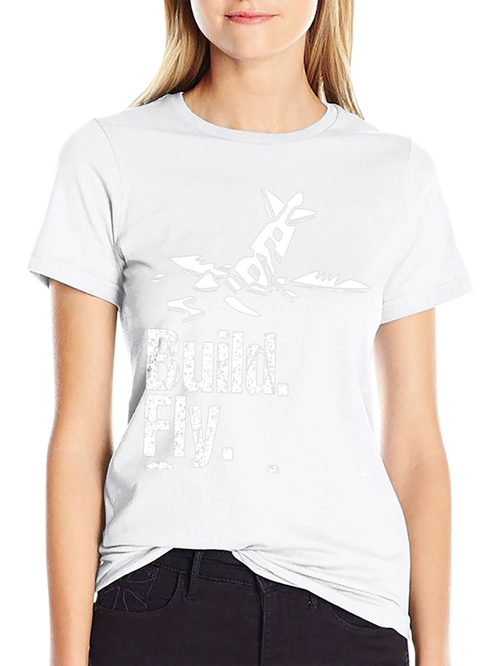 Build Fly T-Shirt - Aviation Enthusiast Tee