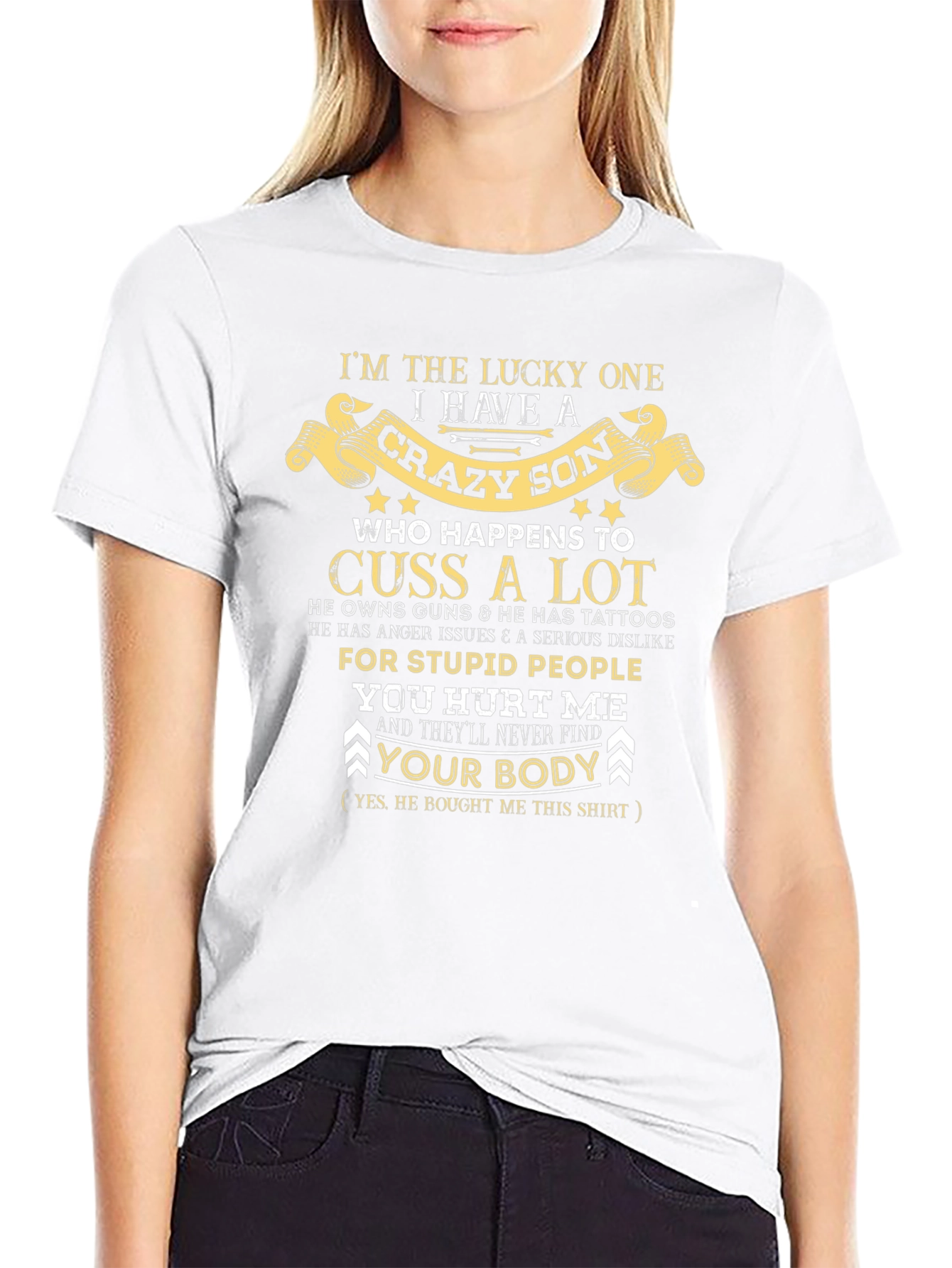 Crazy Son Graphic T-Shirt