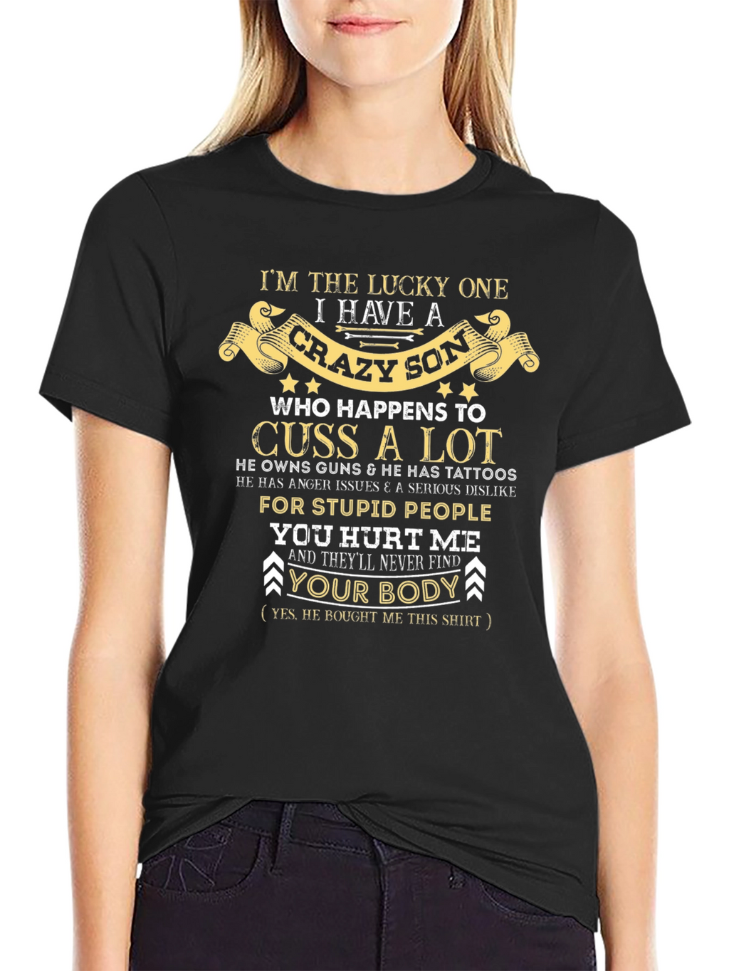 Crazy Son Graphic T-Shirt