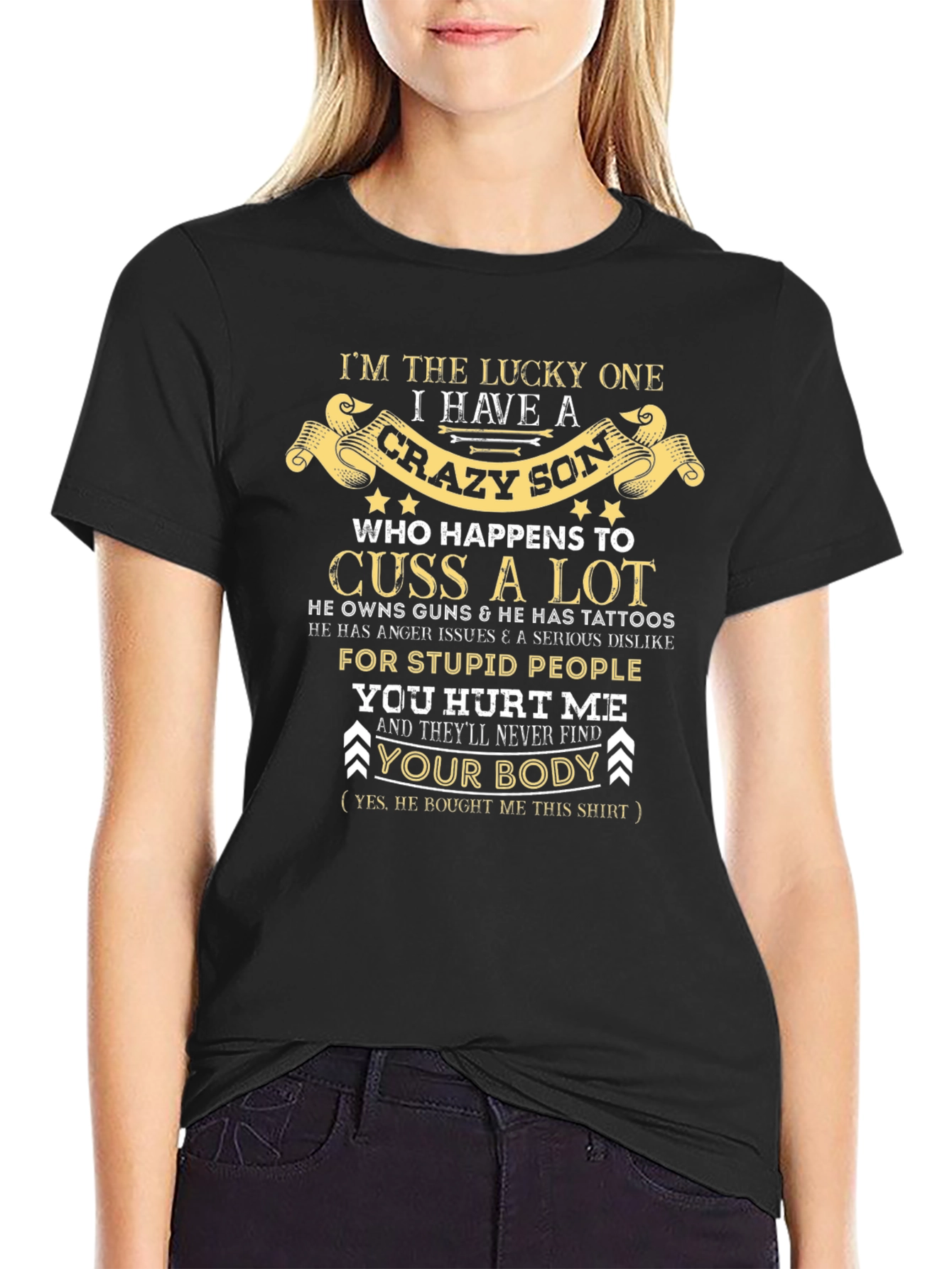 Crazy Son Graphic T-Shirt