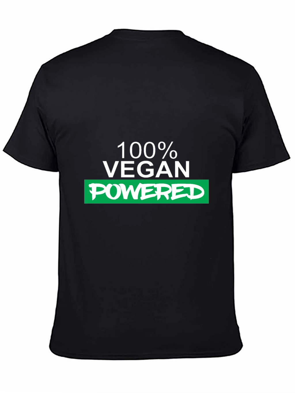 Vegan Powered Graphic Tee - Black