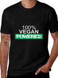 Vegan Powered Graphic Tee - Black