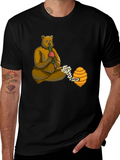 Bear Playing Flute T-Shirt