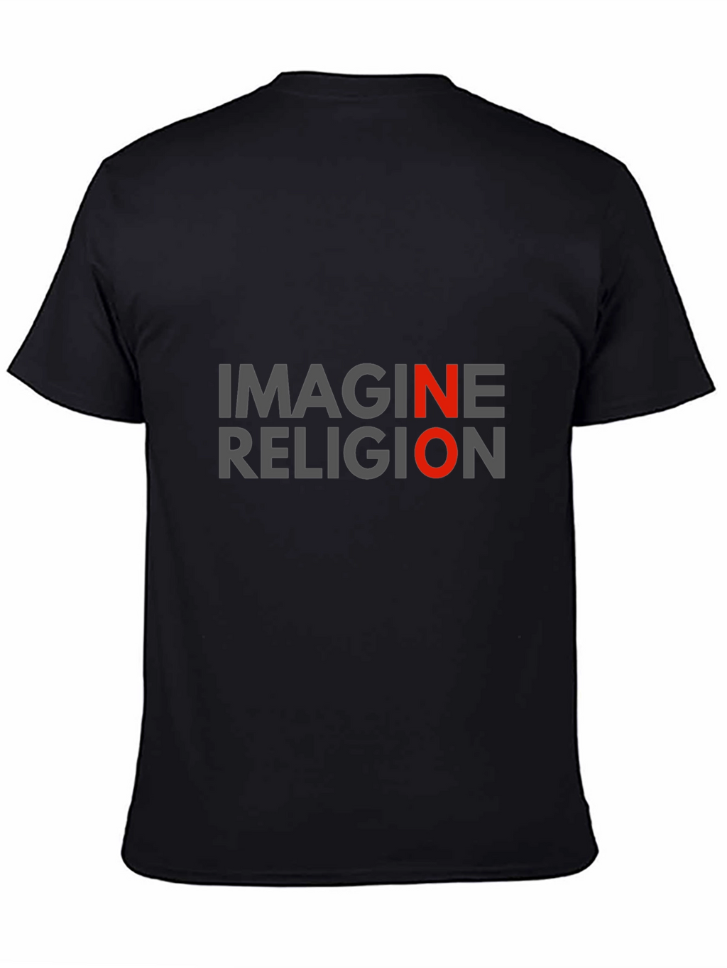 Imagine No Religion Graphic Tee - Anti-Religion T-Shirt
