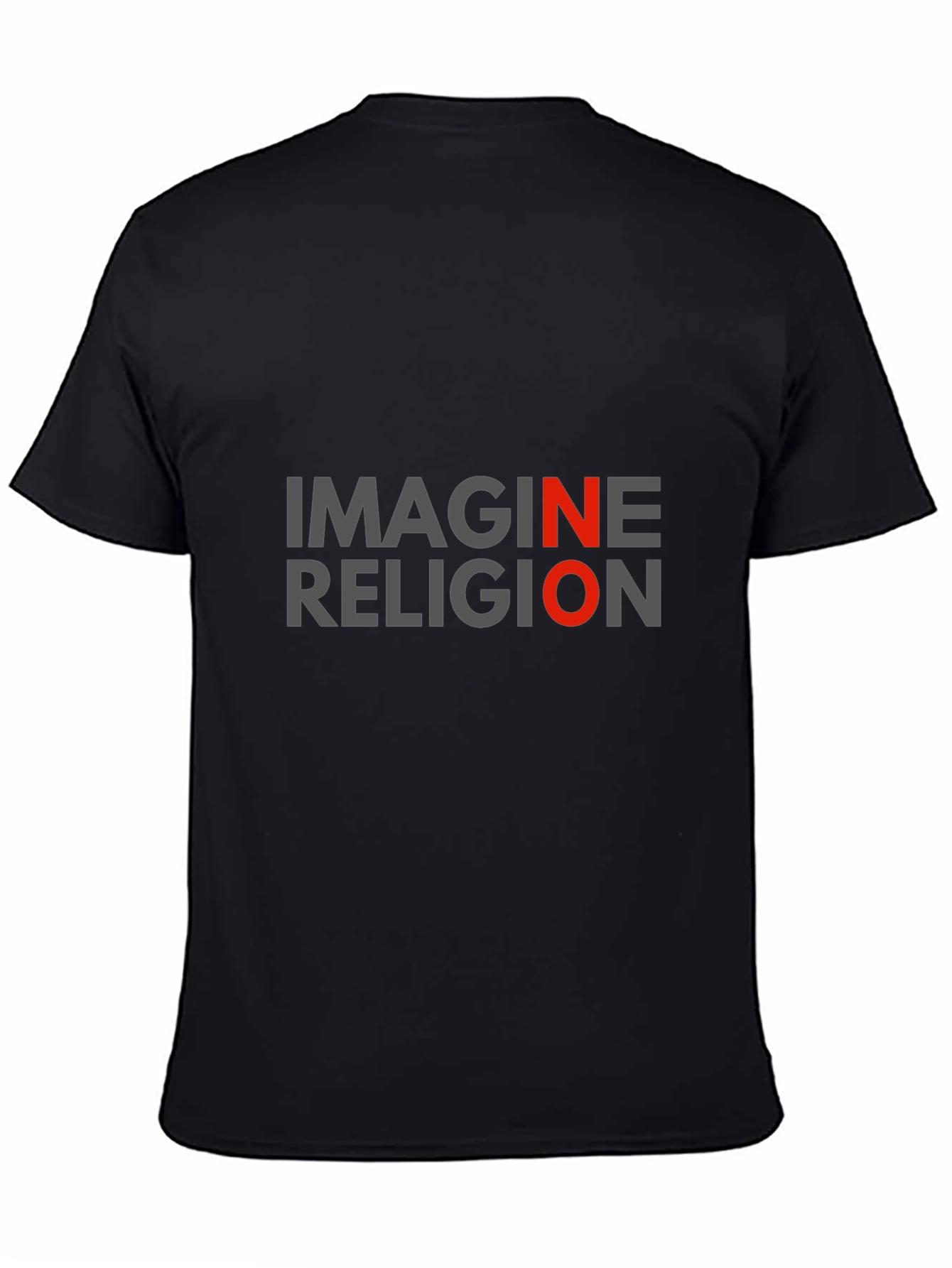 Imagine No Religion Graphic Tee - Anti-Religion T-Shirt