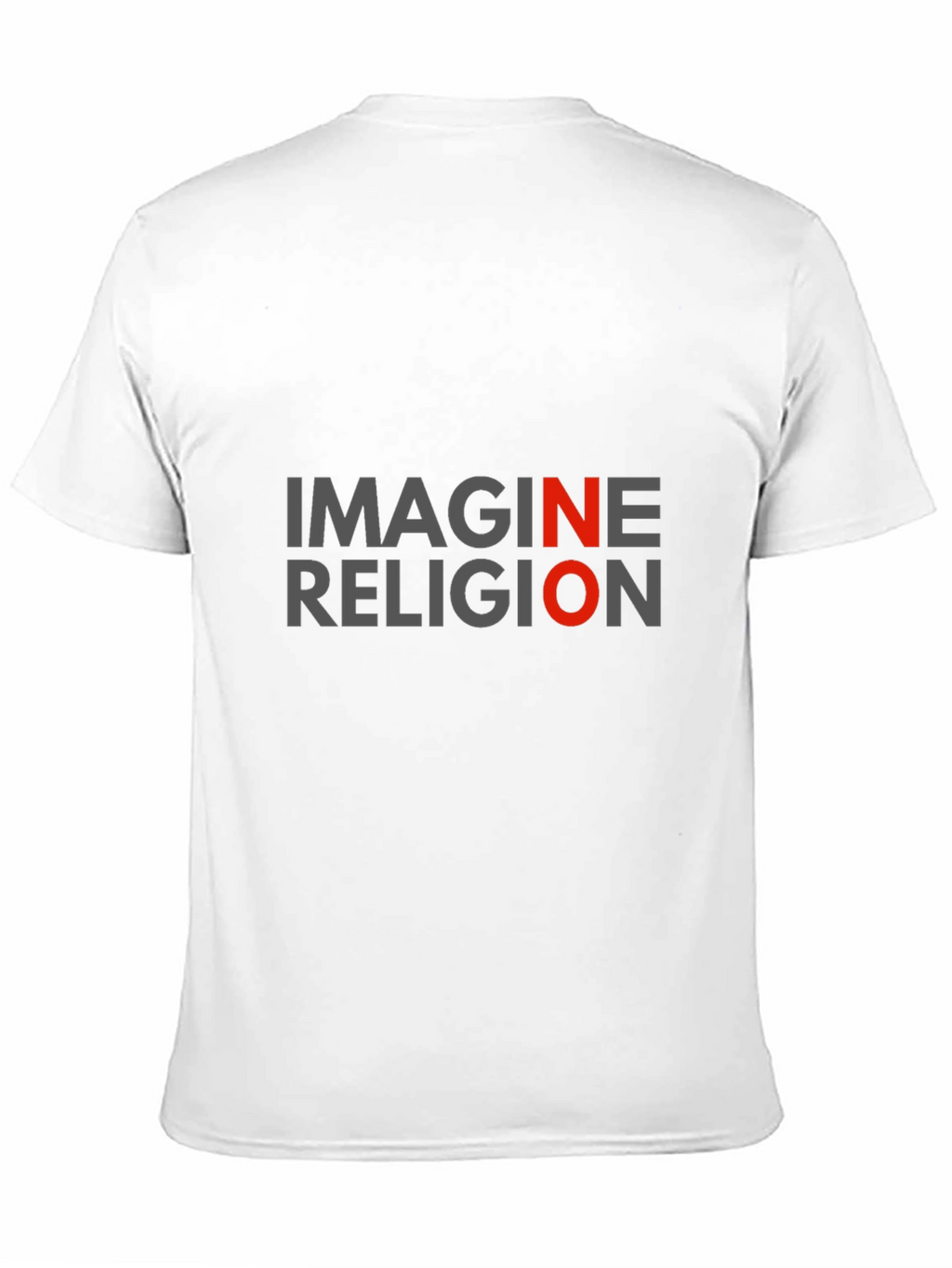 Imagine No Religion Graphic Tee - Anti-Religion T-Shirt