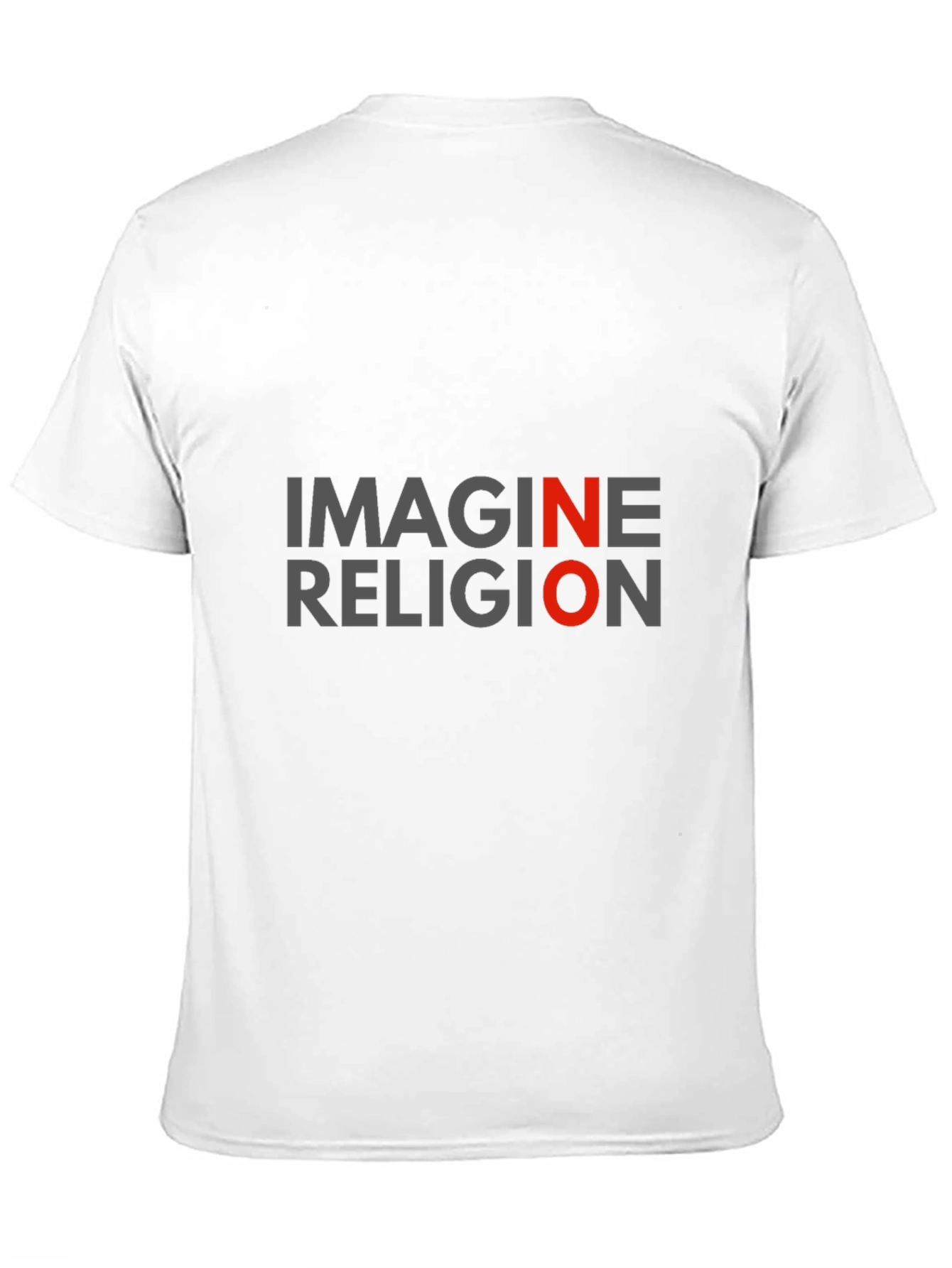 Imagine No Religion Graphic Tee - Anti-Religion T-Shirt