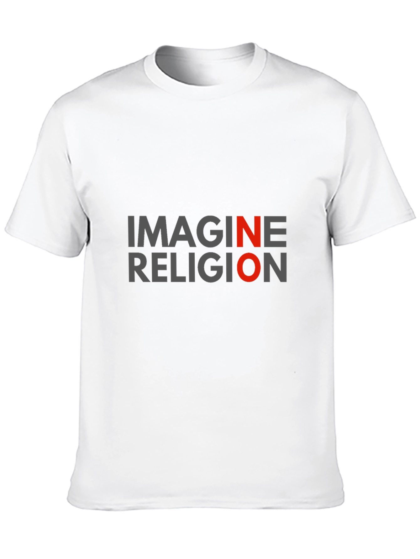 Imagine No Religion Graphic Tee - Anti-Religion T-Shirt