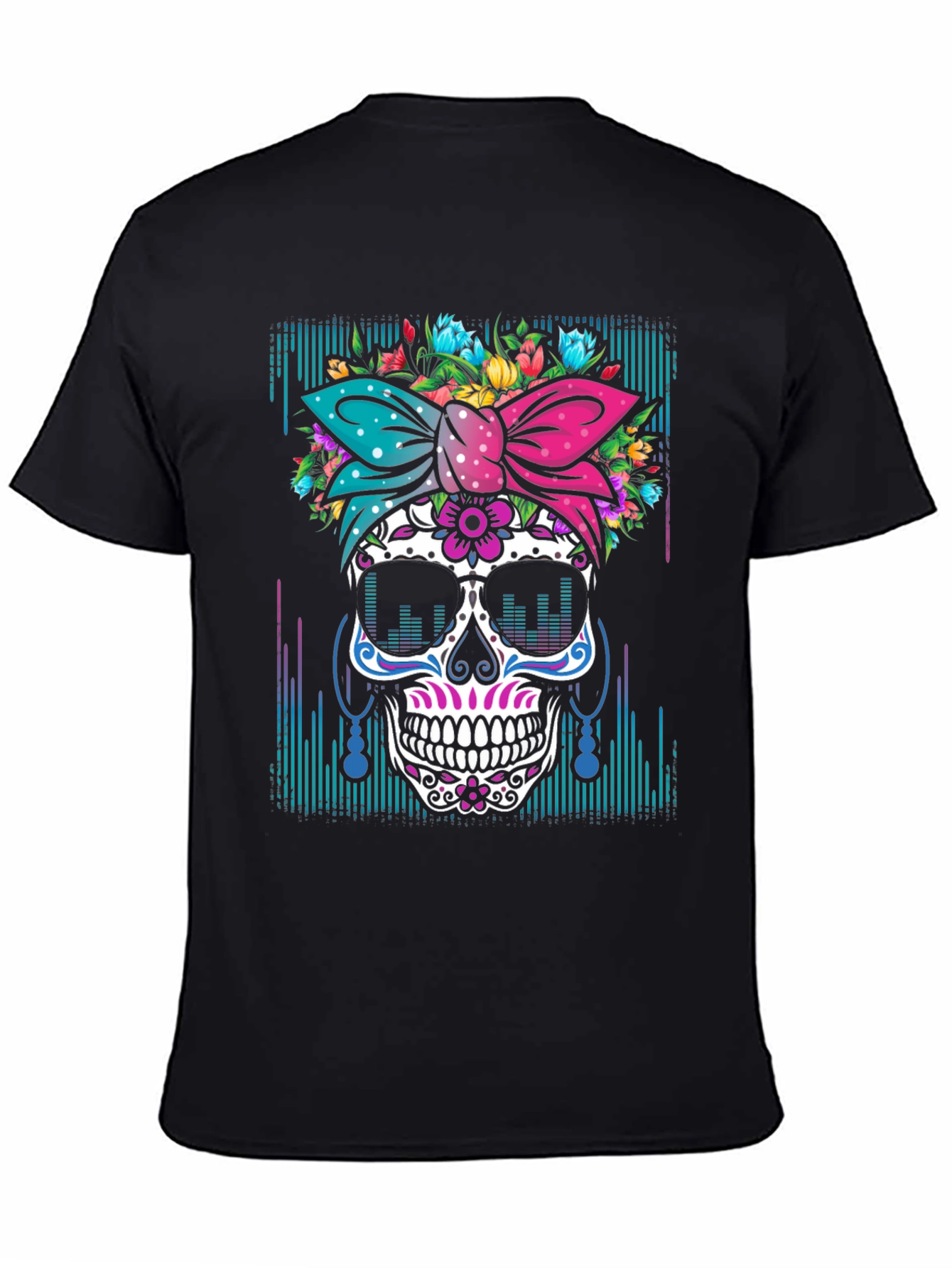 Sugar Skull Graphic T-Shirt
