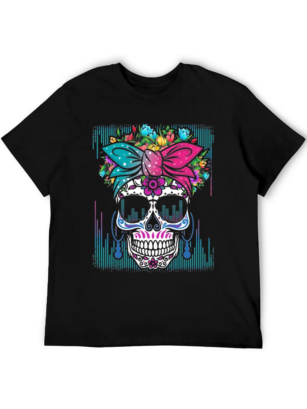 Sugar Skull Graphic T-Shirt