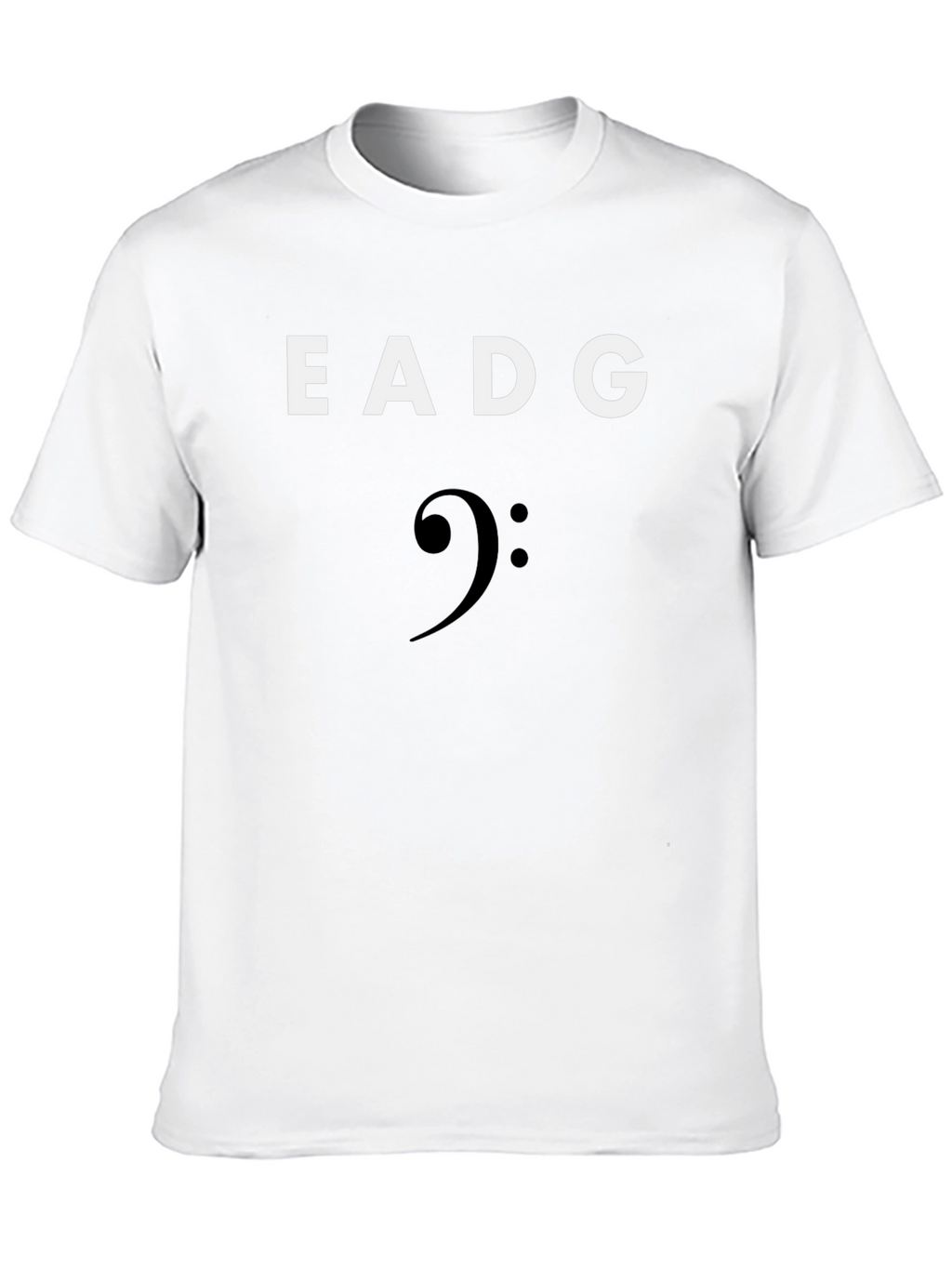 EADG Bass Clef T-Shirt - Music Lovers Tee